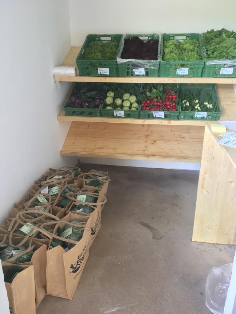 Petit magasin à la ferme